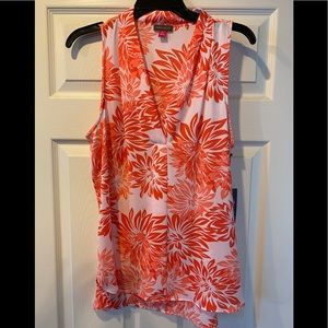 BNWT - Vince Camuto chiffon sleeveless top - M